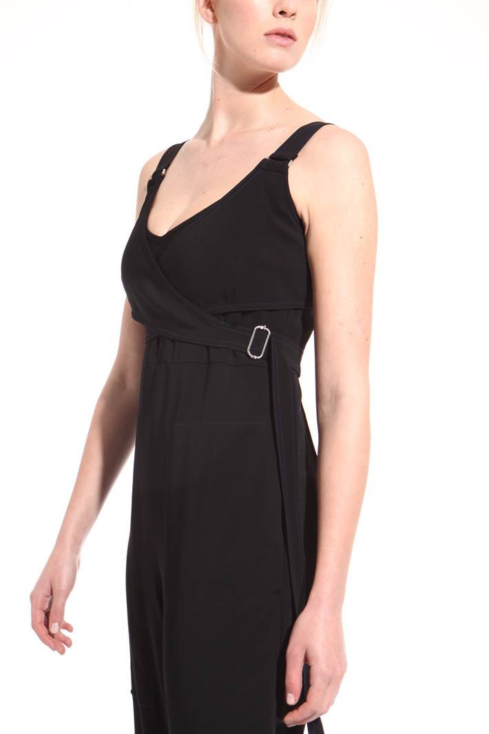 Viscose cady long jumpsuit Intrend Viscose cady long jumpsuit Intrend
