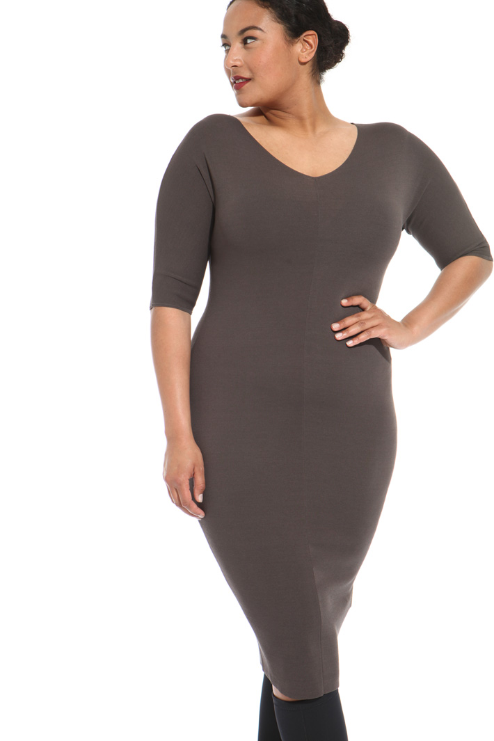 Knit sheath dress Intrend Knit sheath dress Intrend