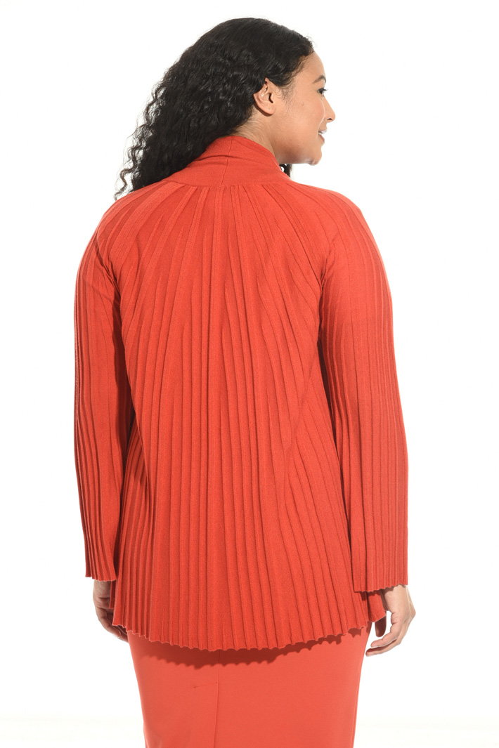 Ribbed viscose cardigan Intrend Ribbed viscose cardigan Intrend