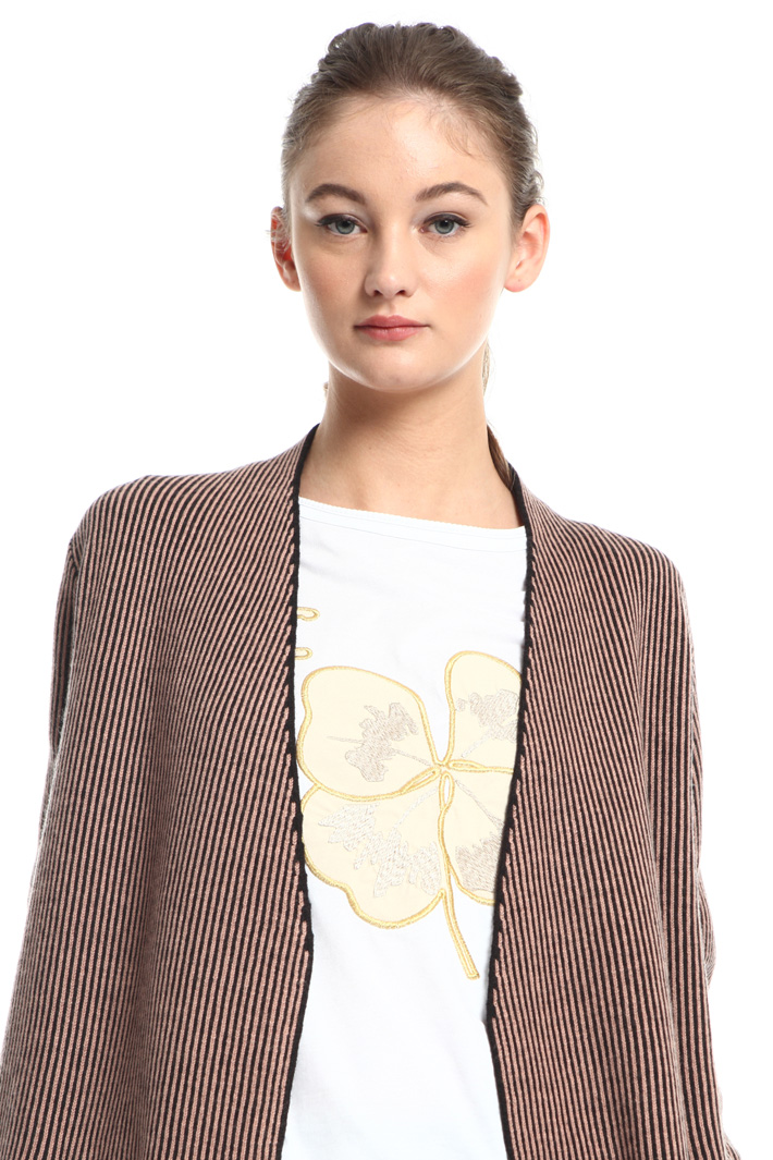 Long knitted coat Intrend Long knitted coat Intrend