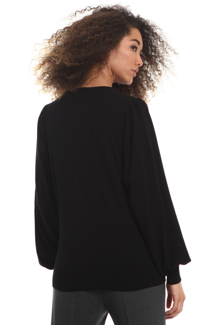 Puff sleeve sweater Intrend Puff sleeve sweater Intrend