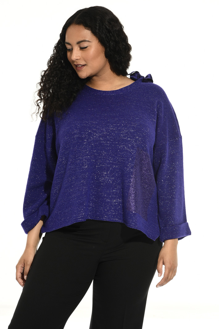 Alpaca and lurex sweater Intrend Alpaca and lurex sweater Intrend