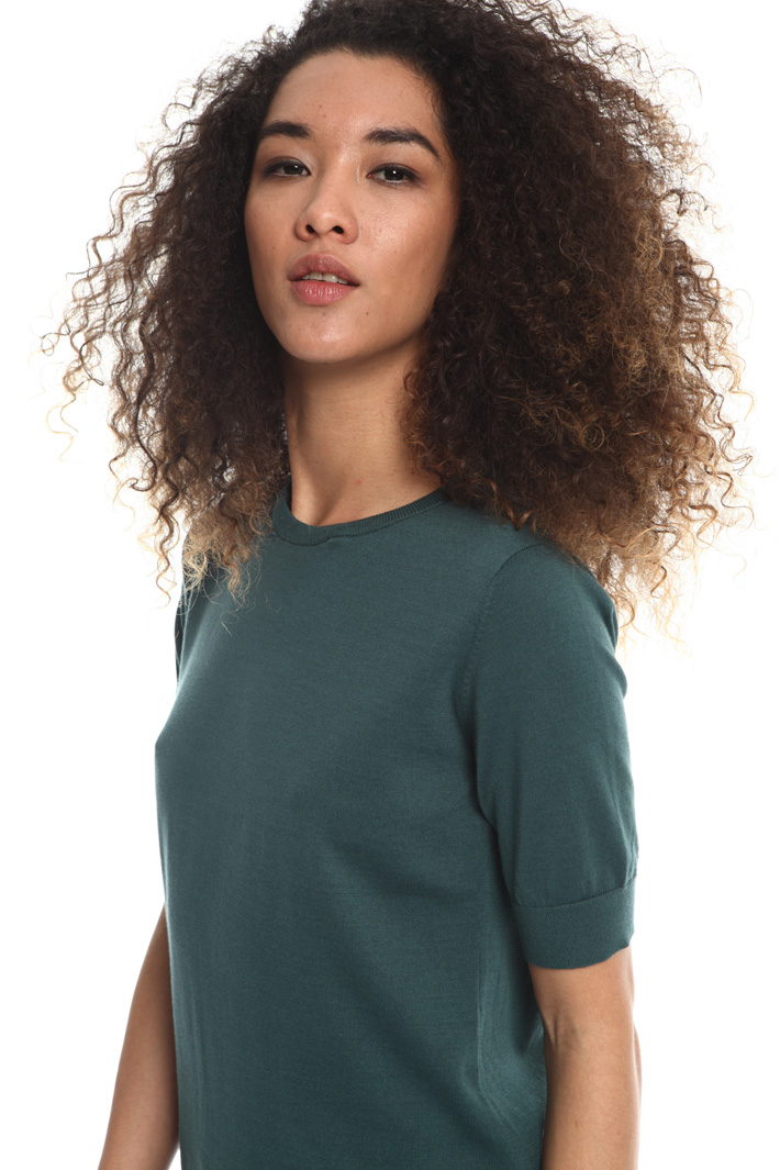 Embroidered collar sweater Intrend Embroidered collar sweater Intrend