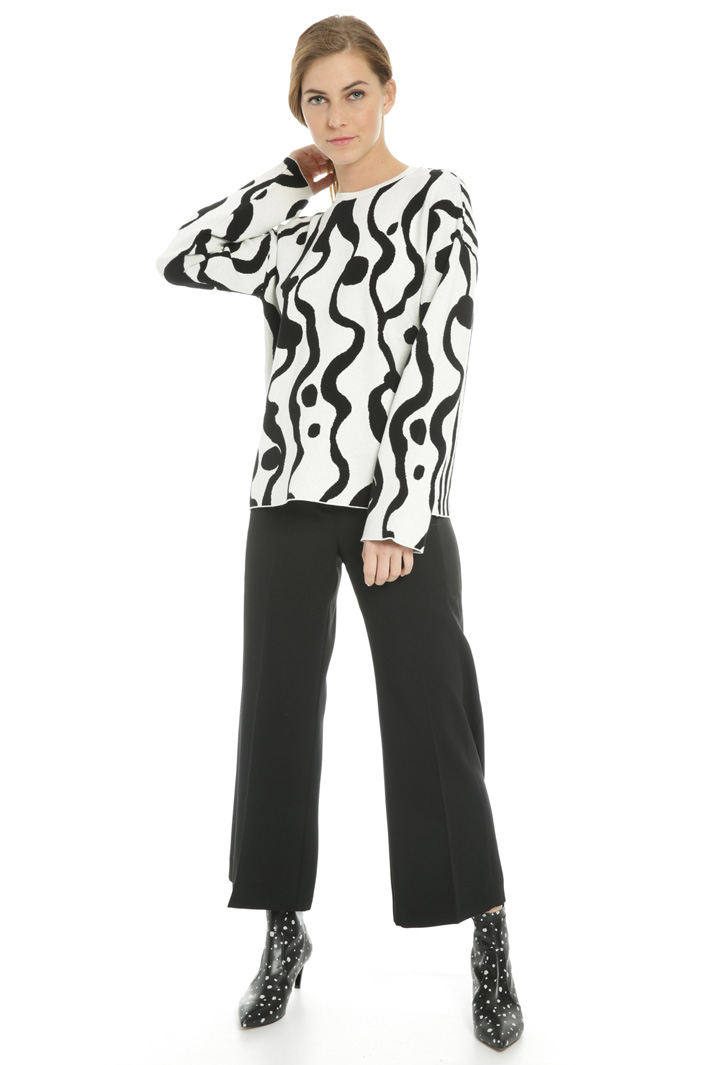 Sweater with contrasting pattern
Intrend Sweater with contrasting pattern
Intrend