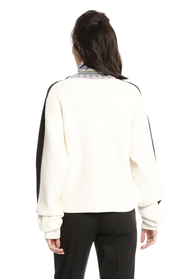 Jacquard sweater Intrend Jacquard sweater Intrend