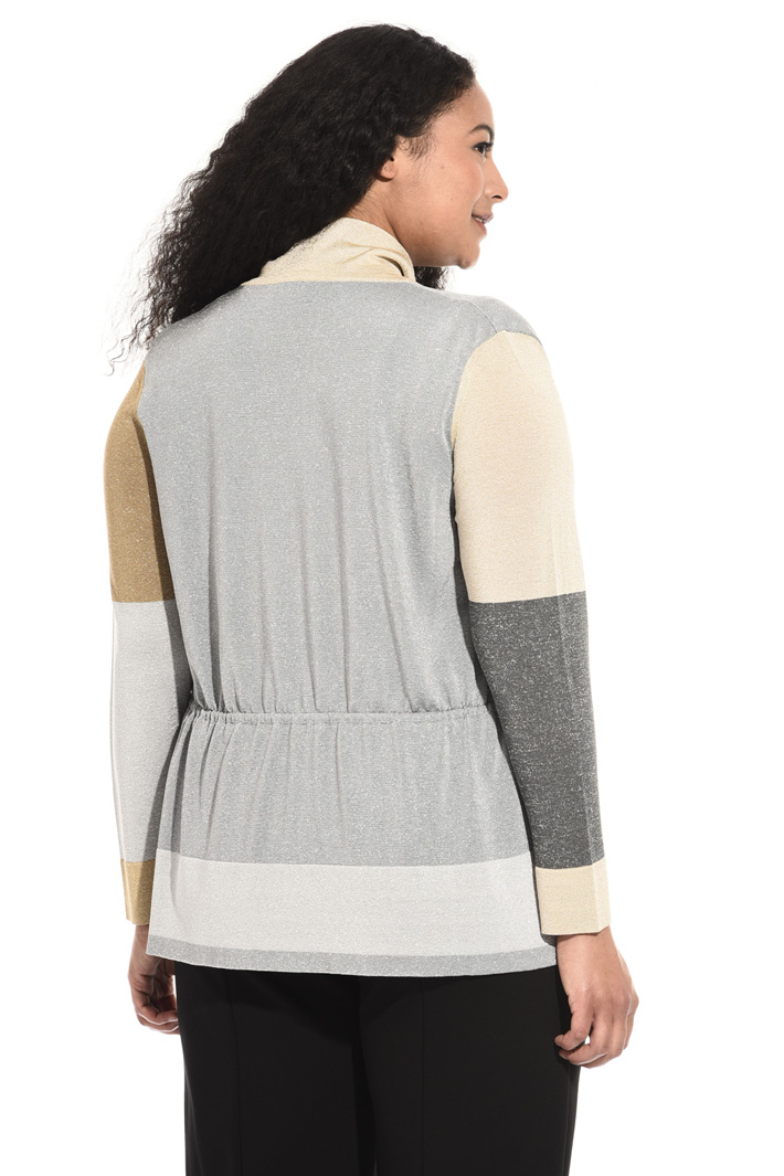 Lurex knitted twin-set Intrend Lurex knitted twin-set Intrend
