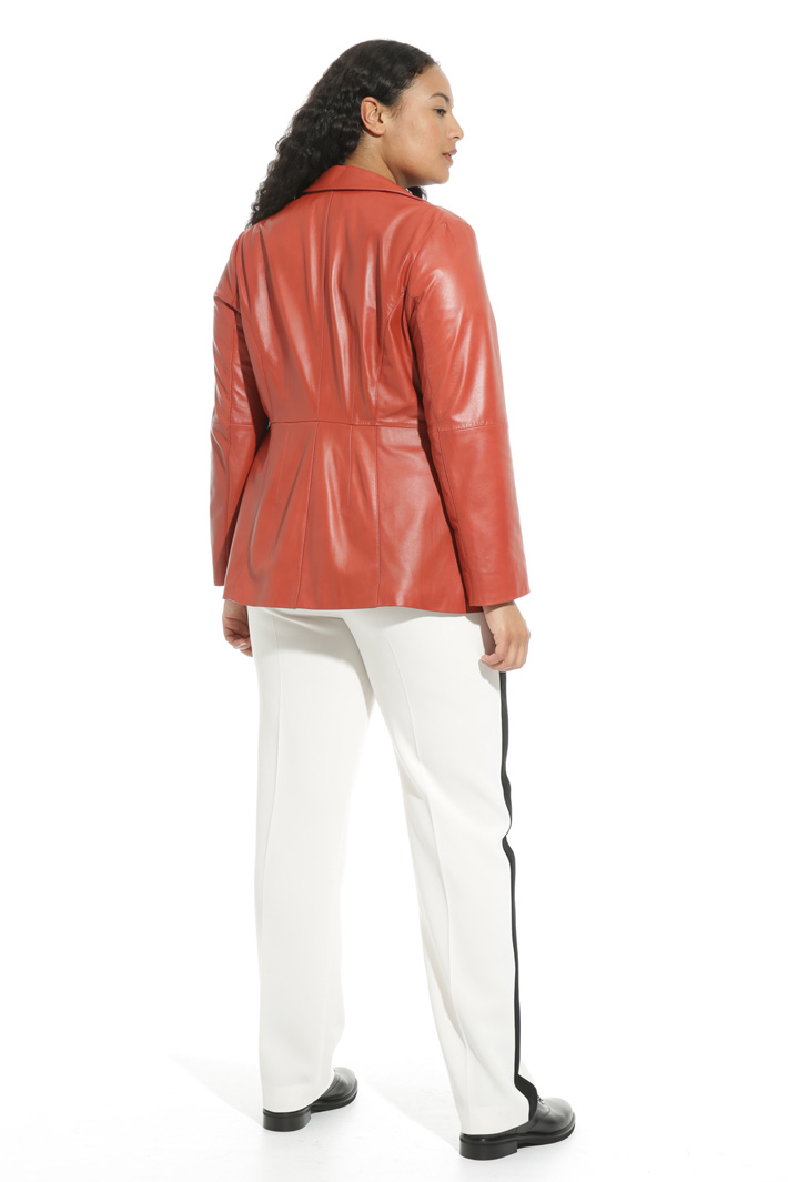 Leather blazer jacket Intrend Leather blazer jacket Intrend