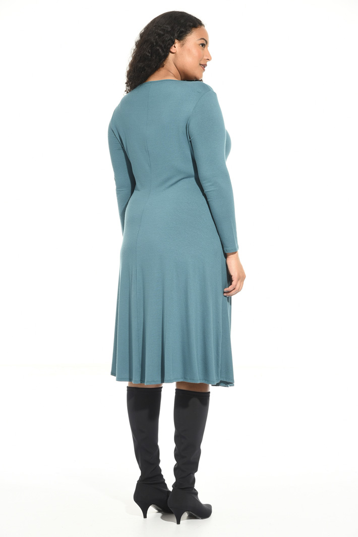 Flared jersey dress Intrend Flared jersey dress Intrend