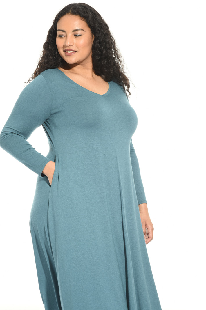 Flared jersey dress Intrend Flared jersey dress Intrend