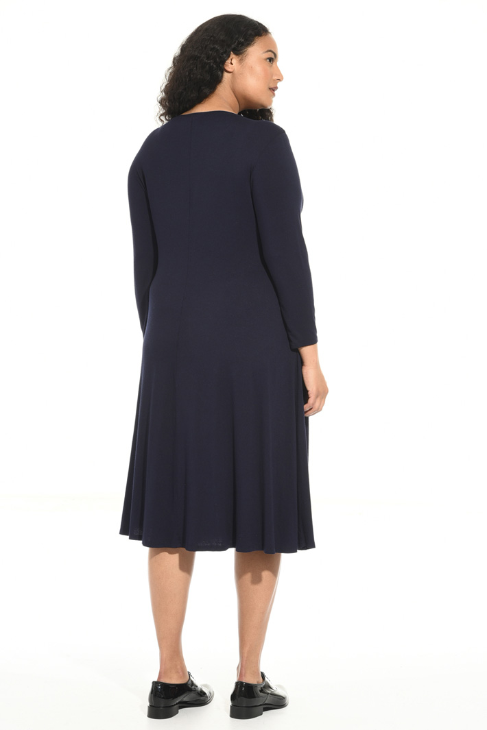 Flared jersey dress Intrend Flared jersey dress Intrend