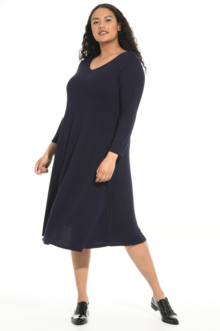 Flared jersey dress Intrend Flared jersey dress Intrend