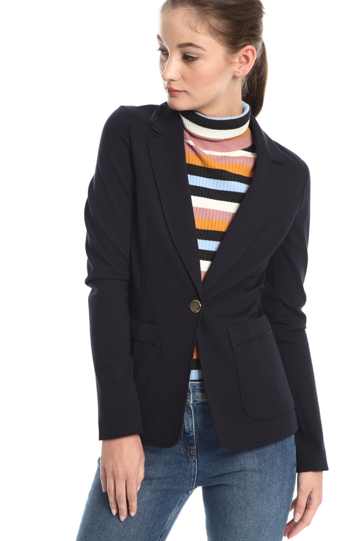 Milano stitch jersey blazer Intrend Milano stitch jersey blazer Intrend