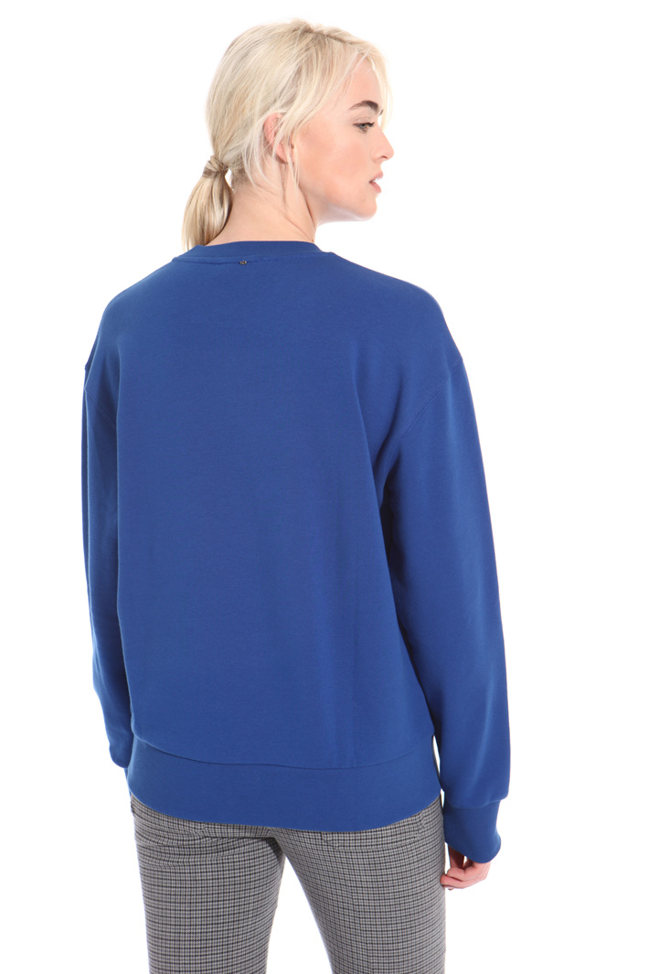 Printed cotton sweatshirt Intrend Printed cotton sweatshirt Intrend