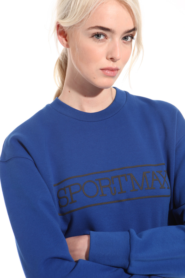 Printed cotton sweatshirt Intrend Printed cotton sweatshirt Intrend