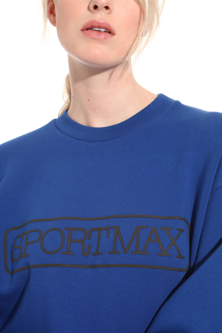 Printed cotton sweatshirt Intrend Printed cotton sweatshirt Intrend