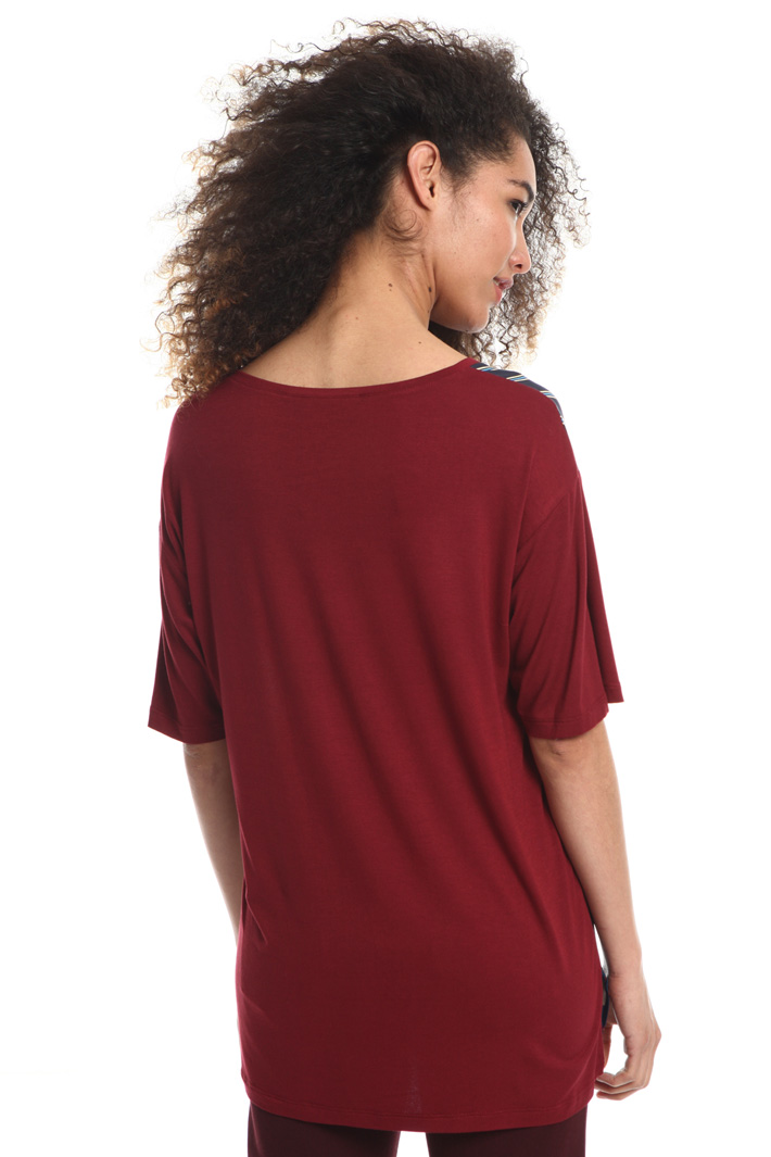 Jersey and silk T-shirt Intrend Jersey and silk T-shirt Intrend