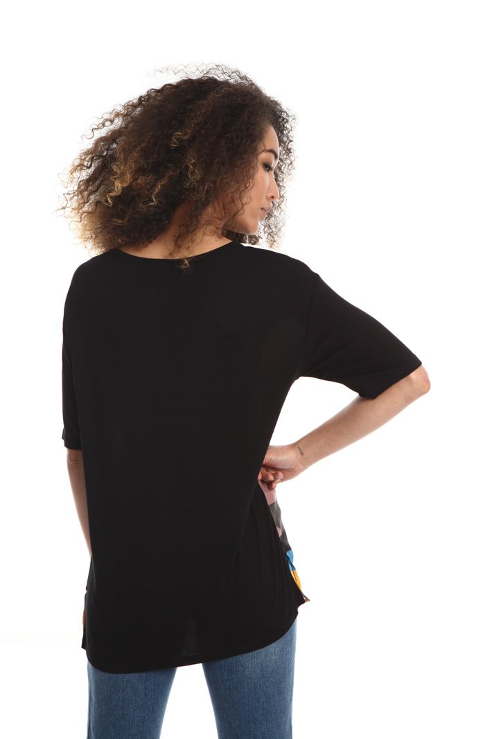 Jersey and silk T-shirt Intrend Jersey and silk T-shirt Intrend