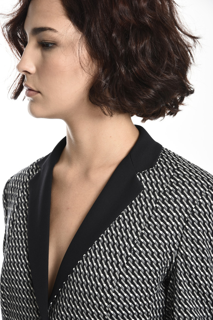 Jacquard blazer Intrend Jacquard blazer Intrend