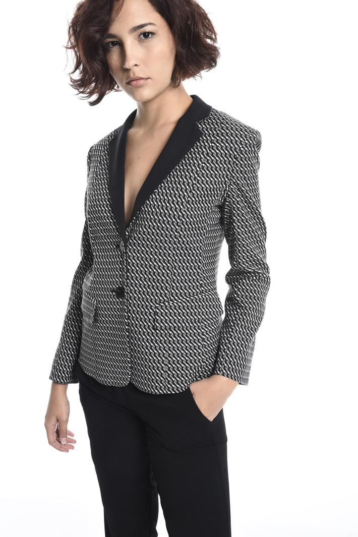 Jacquard blazer Intrend Jacquard blazer Intrend