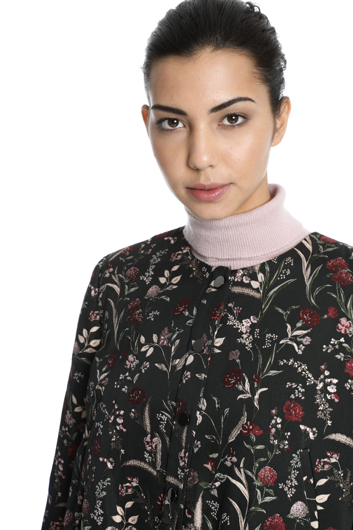 Jacquard bomber jacket Intrend Jacquard bomber jacket Intrend