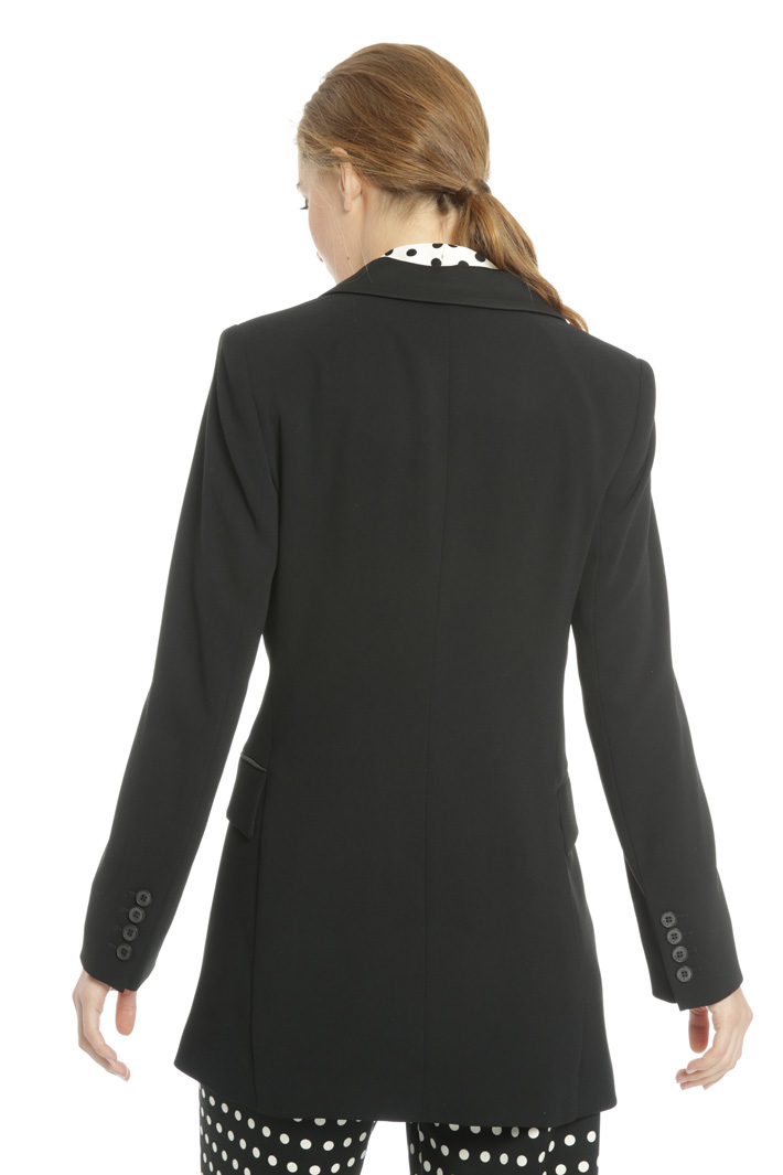 Crepe enver satin blazer Intrend Crepe enver satin blazer Intrend