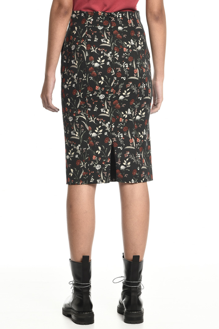 Jacquard sheath skirt Intrend Jacquard sheath skirt Intrend
