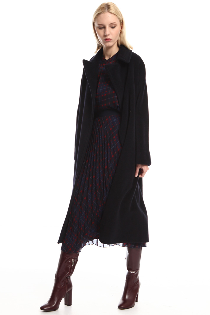 Printed pleated skirt Intrend Printed pleated skirt Intrend