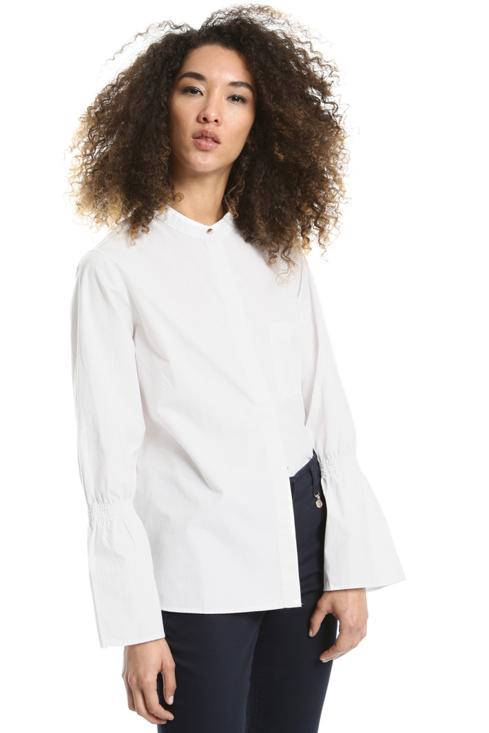 Smock detail shirt Intrend Smock detail shirt Intrend