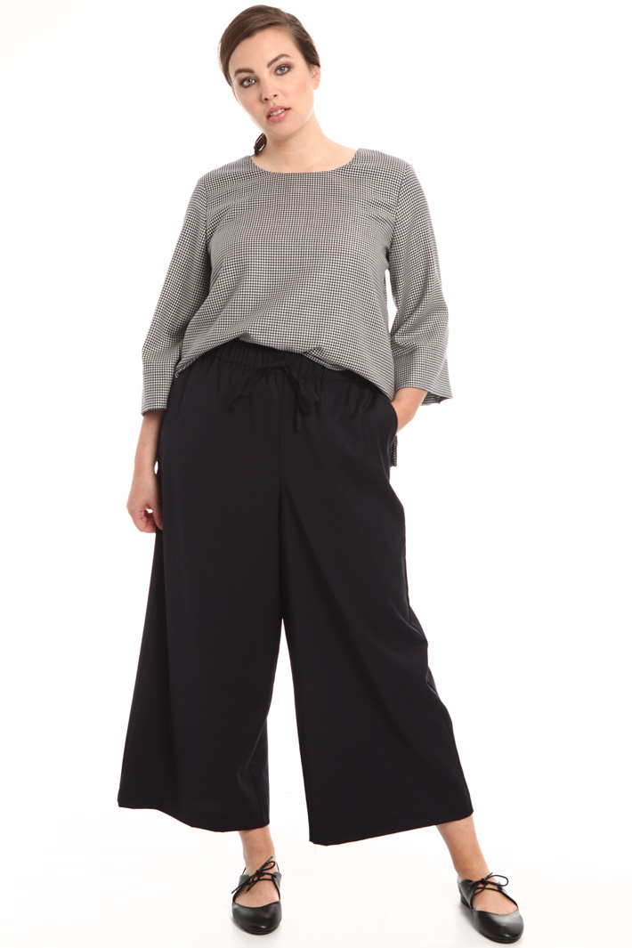 Wide cropped trousers Intrend Wide cropped trousers Intrend