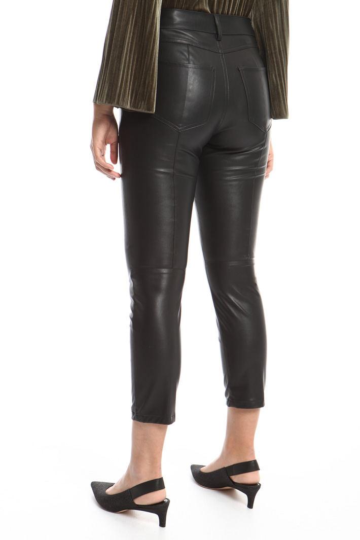 Coated skinny trousers Intrend Coated skinny trousers Intrend
