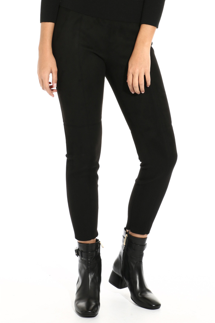 Suede-effect trousers Intrend Suede-effect trousers Intrend