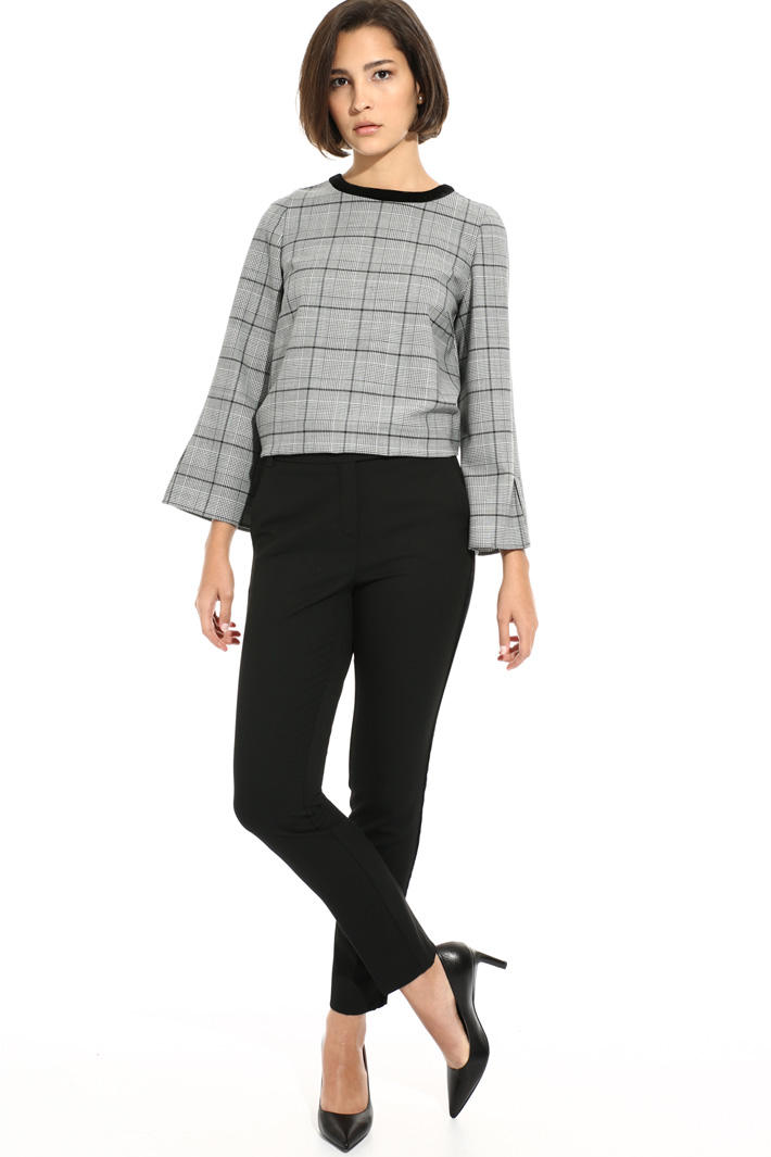Trousers with velvet bands Intrend Trousers with velvet bands Intrend