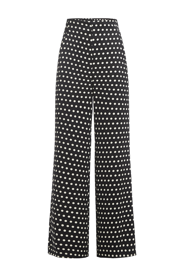 Polka dot palazzo trousers
Intrend Polka dot palazzo trousers
Intrend