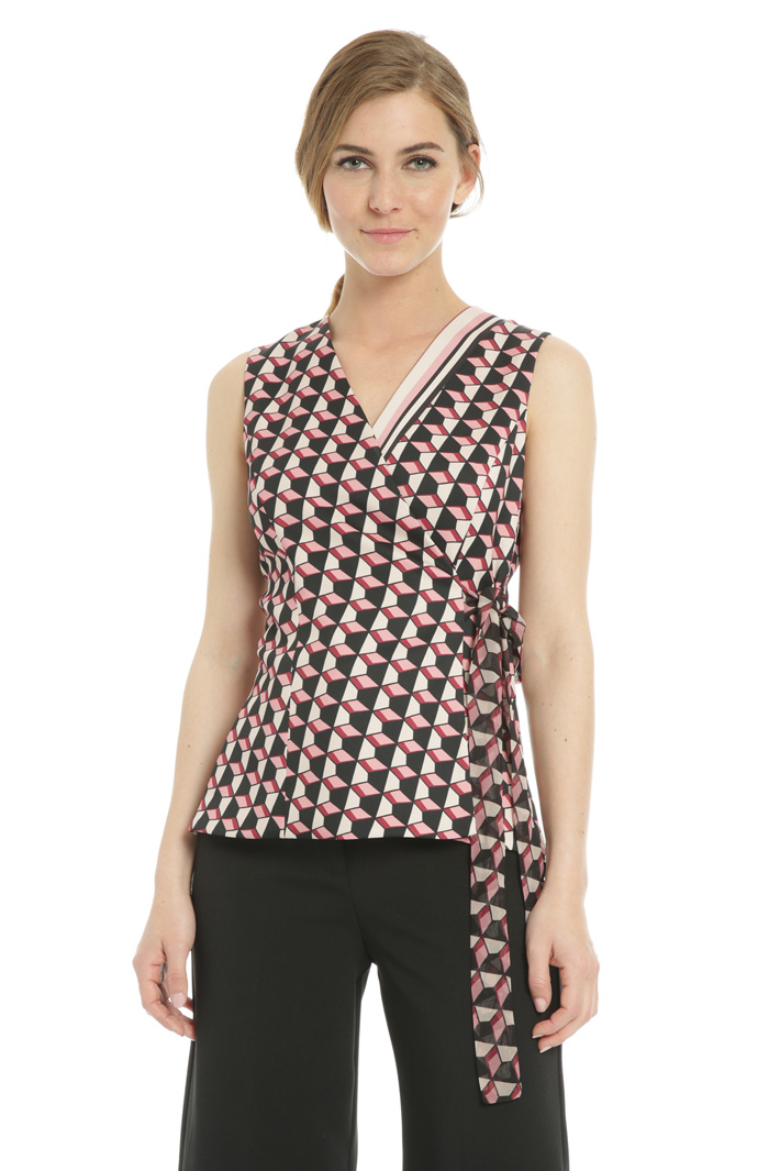 Satin top Intrend Satin top Intrend
