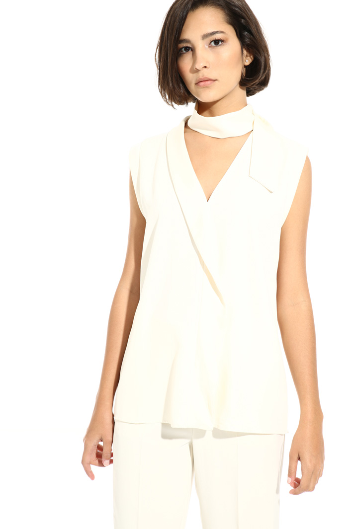 Scarf-neck top Intrend Scarf-neck top Intrend