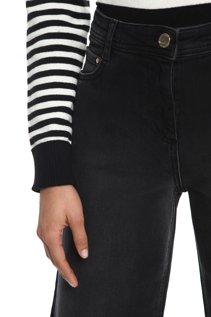 Cropped five pocket jeans Intrend Cropped five pocket jeans Intrend