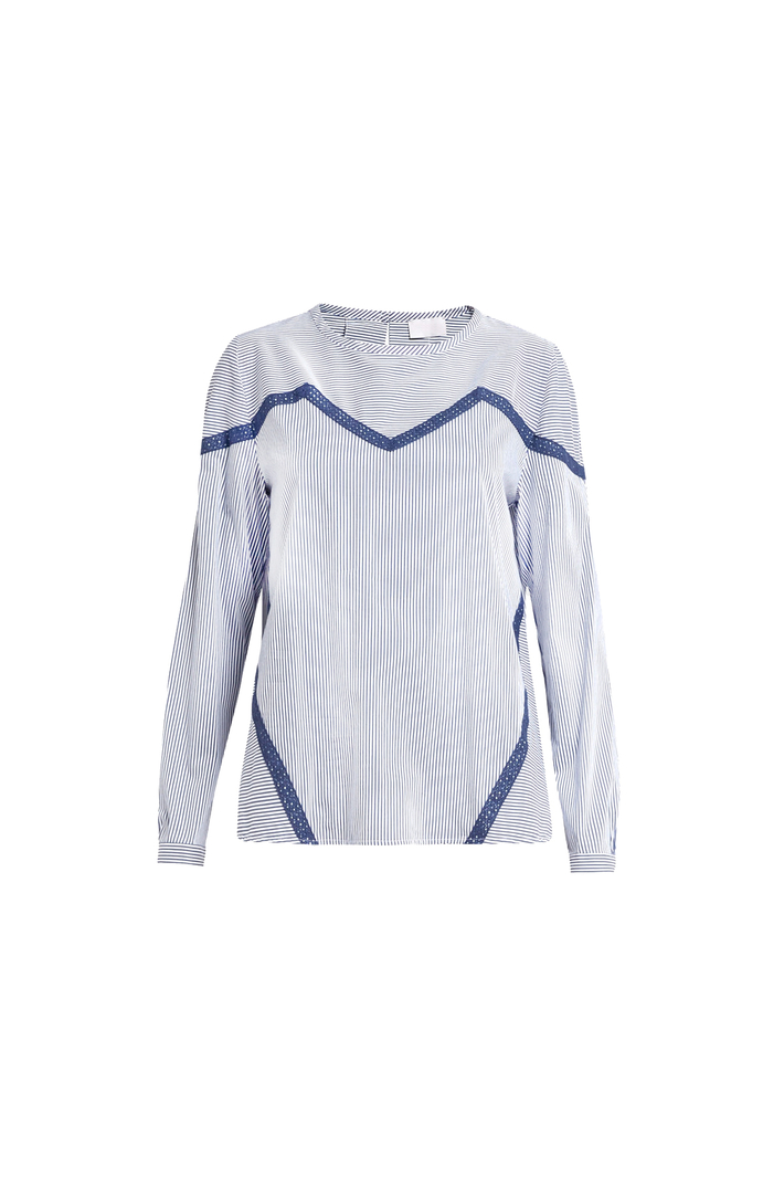 Cotton poplin blouse Intrend Cotton poplin blouse Intrend