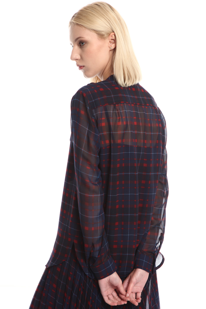 Printed chiffon blouse Intrend Printed chiffon blouse Intrend