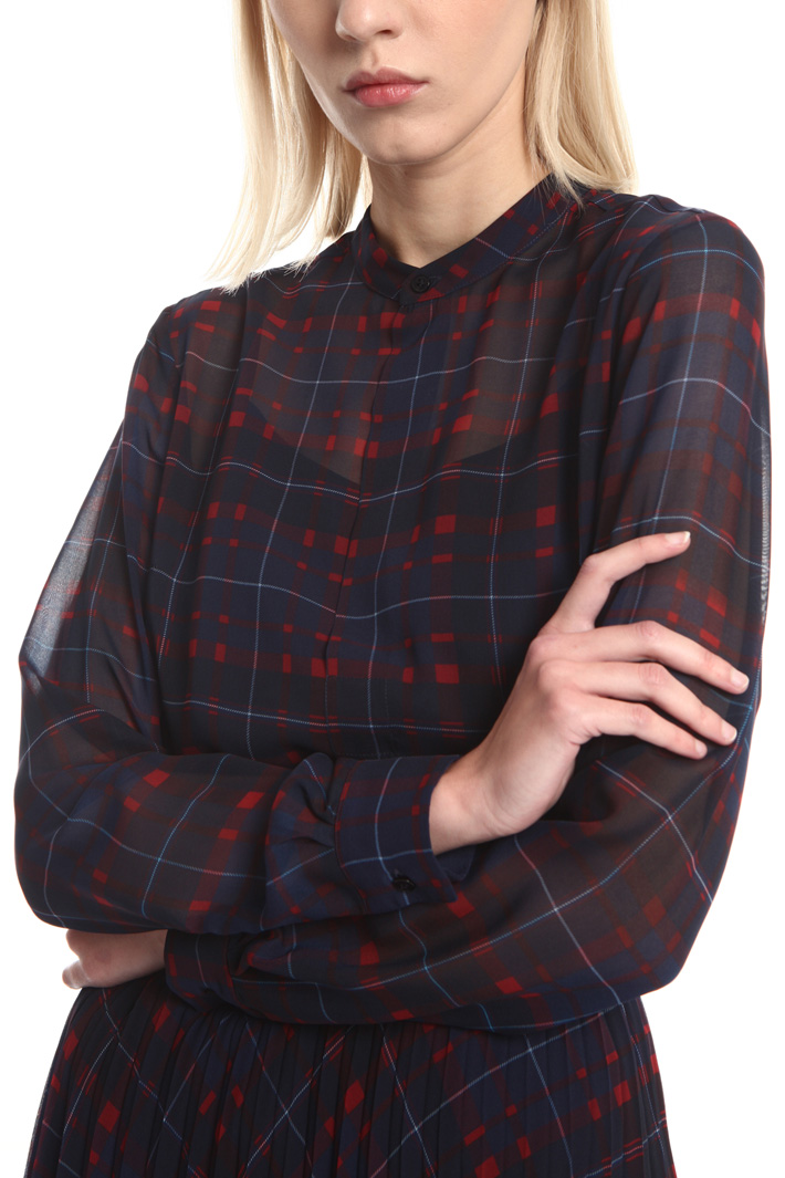 Printed chiffon blouse Intrend Printed chiffon blouse Intrend