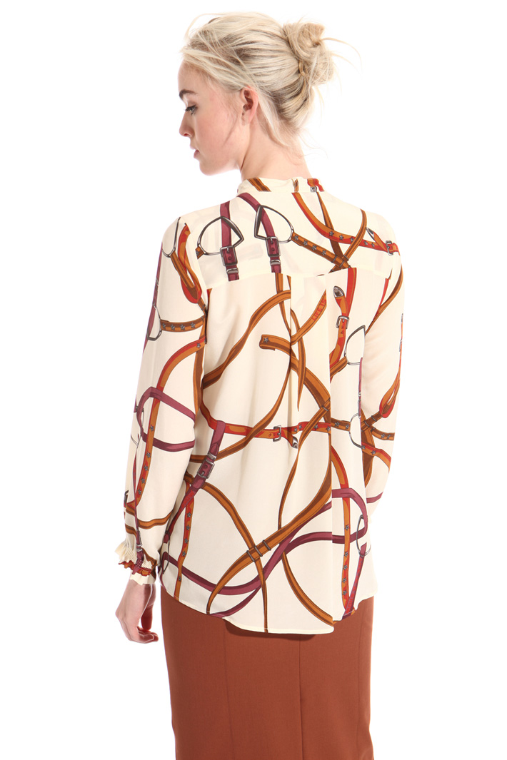 Crepe de chine blouse Intrend Crepe de chine blouse Intrend