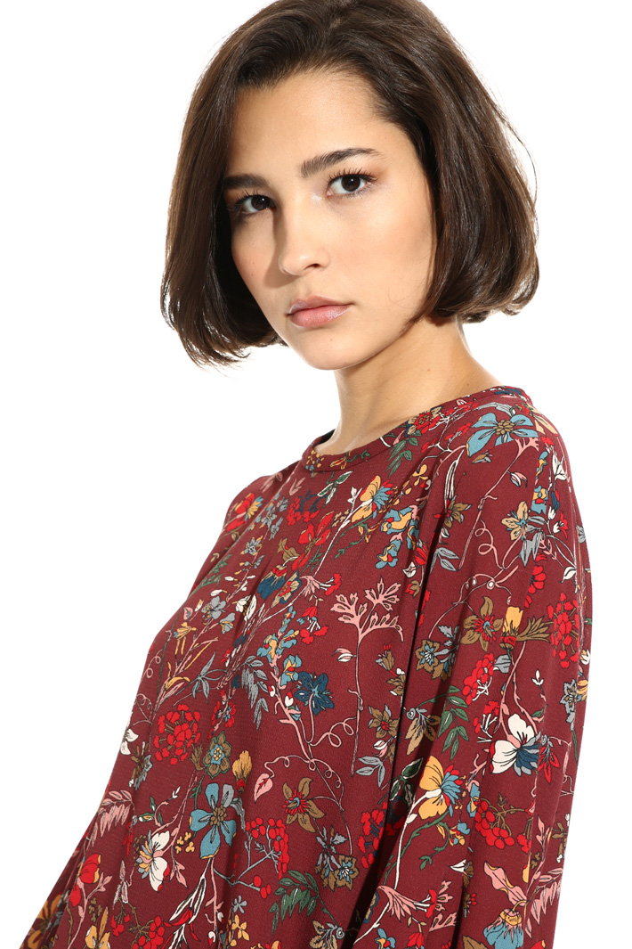 Printed crepe blouse Intrend Printed crepe blouse Intrend
