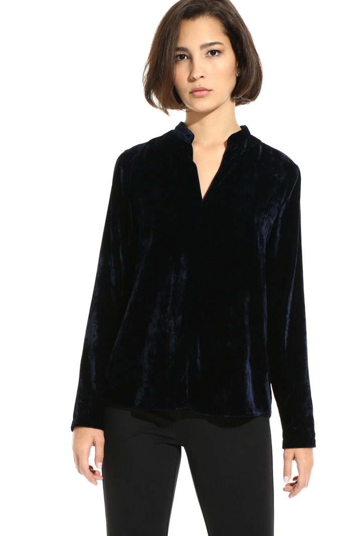Velvet blouse Intrend Velvet blouse Intrend