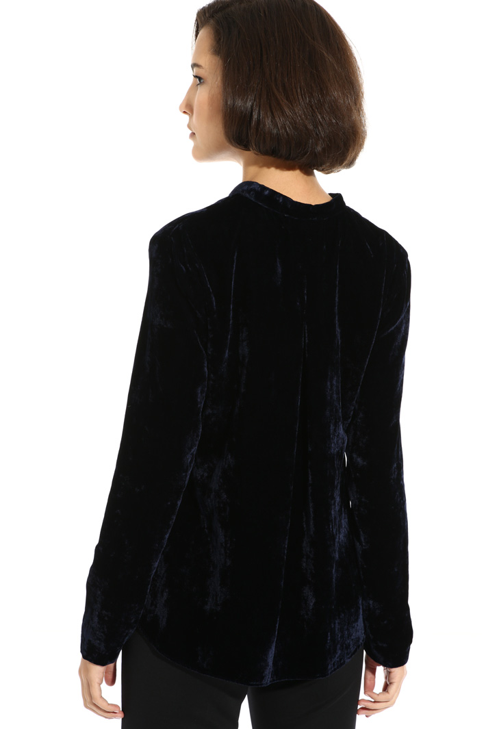 Velvet blouse Intrend Velvet blouse Intrend