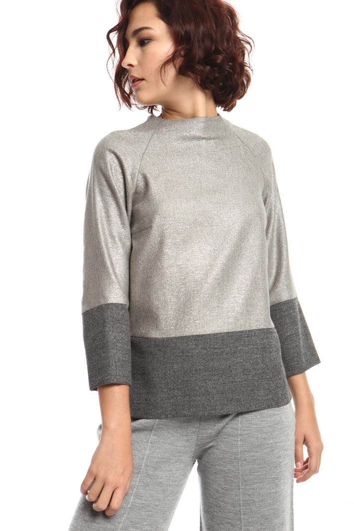 Lurex fabric tunic Intrend Lurex fabric tunic Intrend