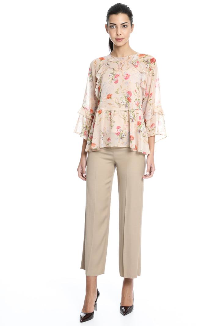 Printed georgette top Intrend Printed georgette top Intrend