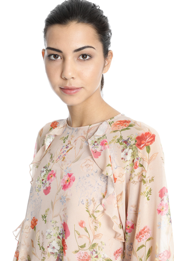 Printed georgette top Intrend Printed georgette top Intrend