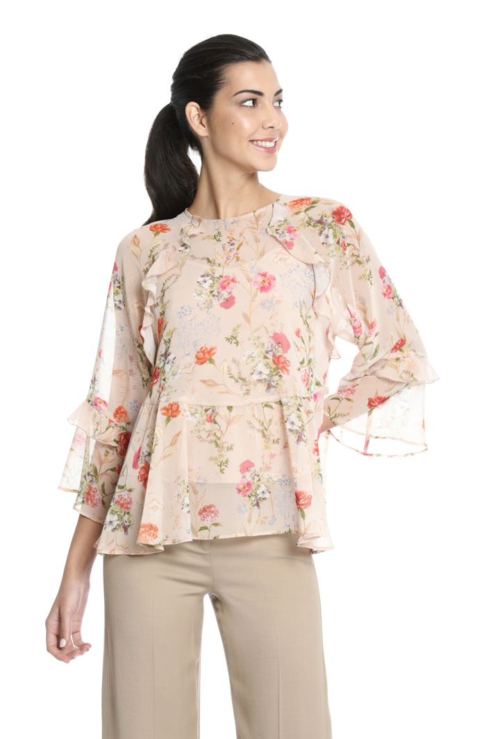 Printed georgette top Intrend Printed georgette top Intrend