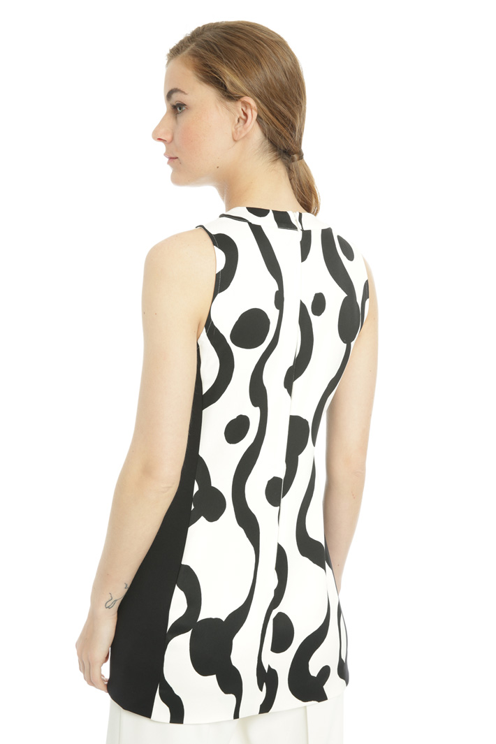 Fitted printed tunic Intrend Fitted printed tunic Intrend