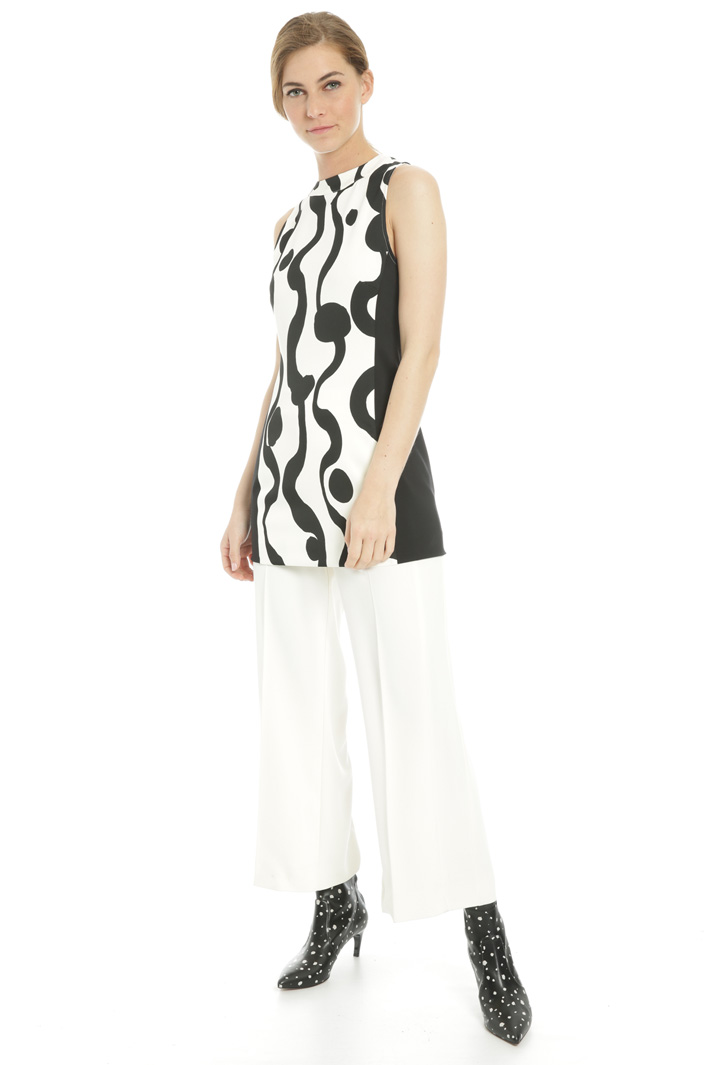 Fitted printed tunic Intrend Fitted printed tunic Intrend