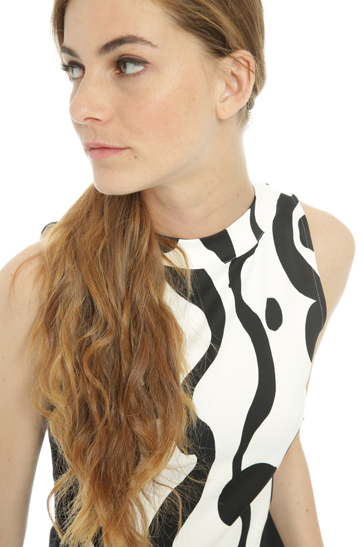 Fitted printed tunic Intrend Fitted printed tunic Intrend